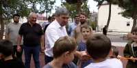 На ул. Г. Алиева открыт новый сквер после благоустройства - Администрация г. Дербент