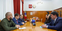Сергей Меликов встретился с матерью Героя России Магомеда Исбакиева - Газета Ватан