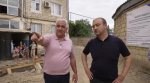 Мэр Дербента проинспектировал благоустройство двора на улице Свердлова, 14а