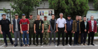 В Кизляре прошла очередная отправка новобранцев - Сетевое издание Дербент
