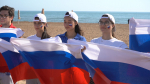 В Дербенте прошли соревнования по пляжным видам спорта, посвящённые Дню Государственного флага РФ
