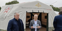 Мобильный пункт отбора посетили представители администрации Кизилюртовского района - Газета Ватан