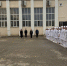 Церемония поднятия флага Российской Федерации и Республики Дагестан. - Дербентский медколледж