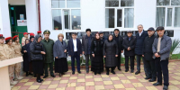 В Хучнинском лицее открыли мемориальную доску кавалеру двух медалей «За отвагу» - Сетевое издание Дербент