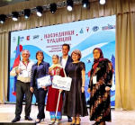 Юная мастерица победительница фестиваля «Наследники традиций»