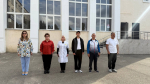 Церемония поднятия Государственного флага Российской Федерации и Государственного флага Республики Дагестан.